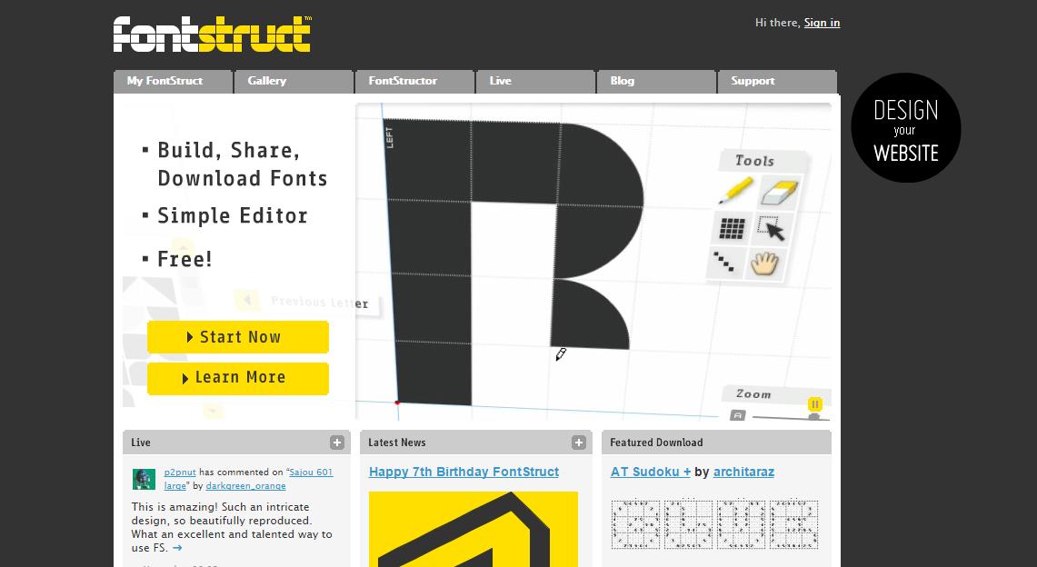 FontStruct-Build-Share-Download-Fonts-Stumbit Important Websites